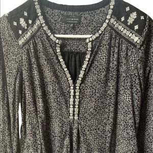Lucky Brand Long Sleeve Blouse